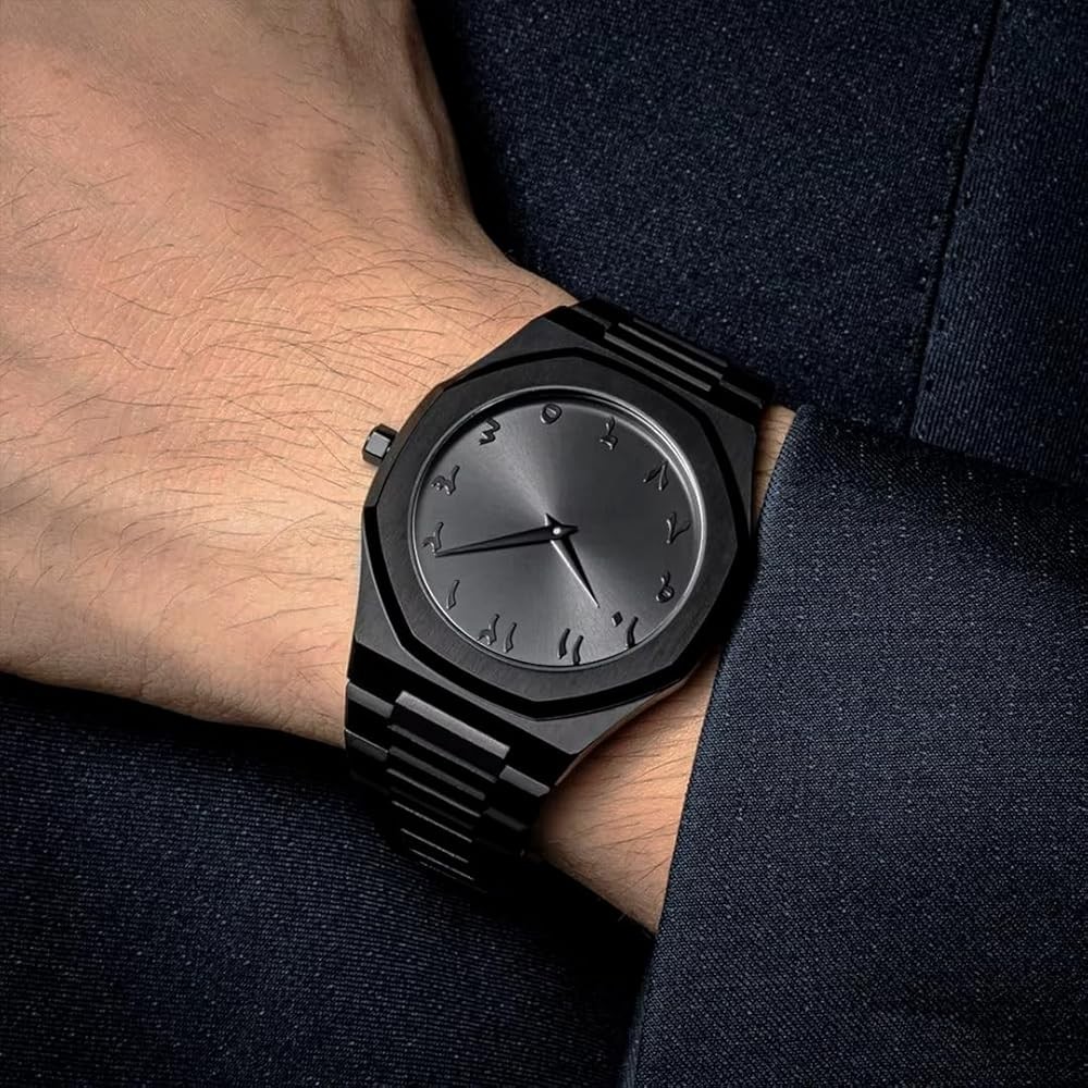 Luxury Arabic Aura watch (ওয়াটারপ্রুফ ১ বছর গ্যারান্টি)