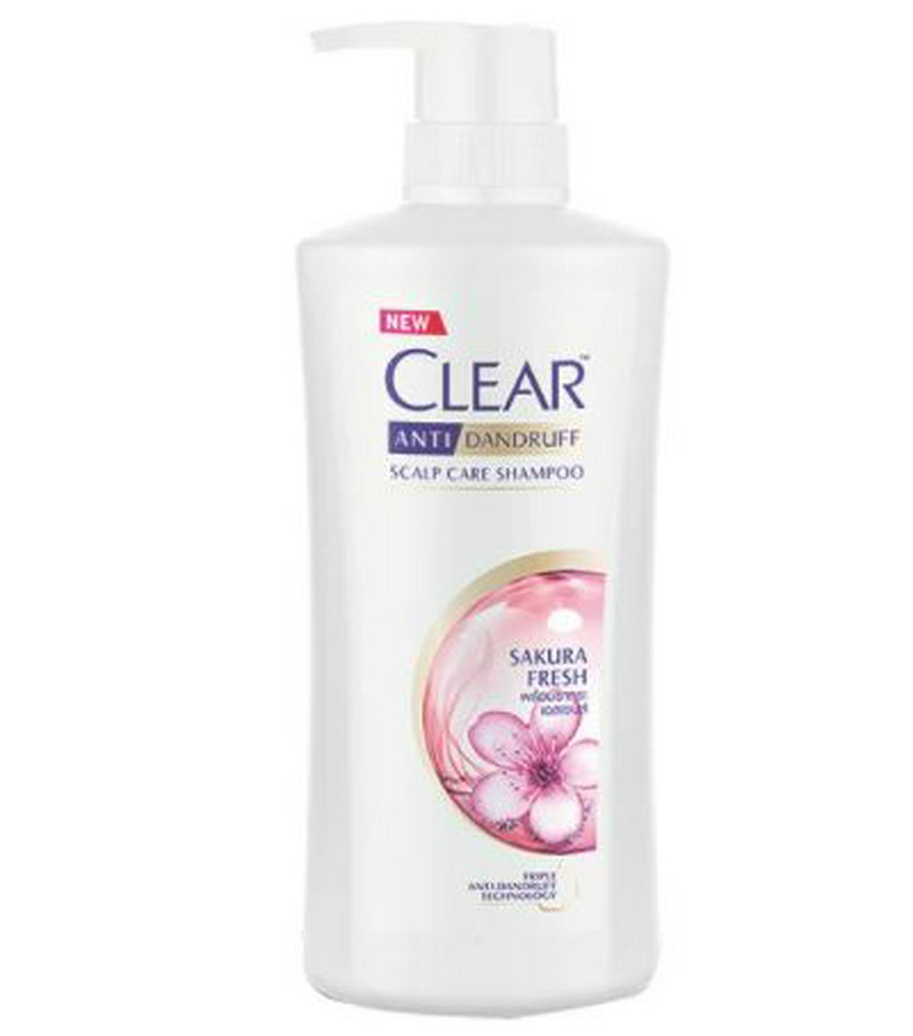 Clear Sakura Fresh Anti Dandruff Shampoo - 435ml (Thailand)