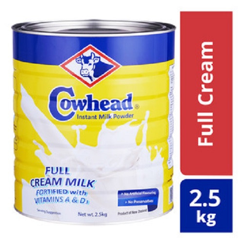 Cowhead Instant Full Cream Milk Powder - 2.5Kg