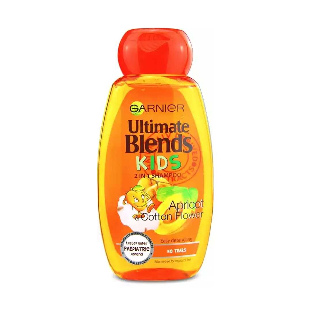 Garnier Ultimate Blends Kids Shampoo 2in1 Apricot & Cotton Flower- 250ml (Poland)
