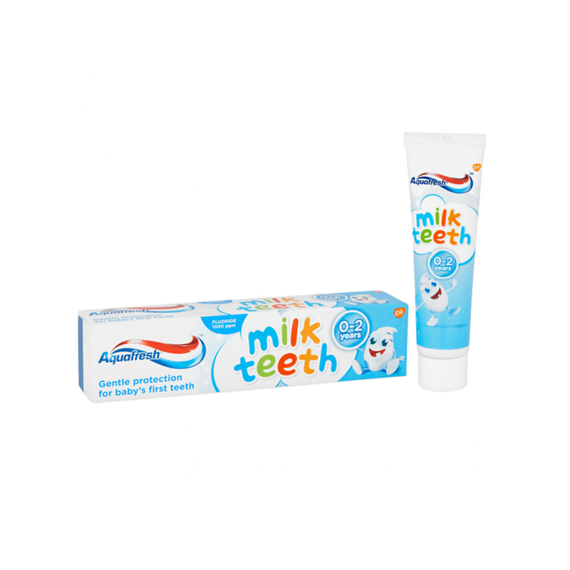 Aquafresh Milk Teeth Toothpaste (0-2 Years) - 50ml (EU)