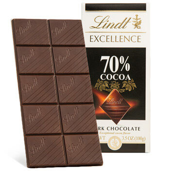 Lindt Excellence 70% Cocoa Intense Dark Chocolate - 100g (France)