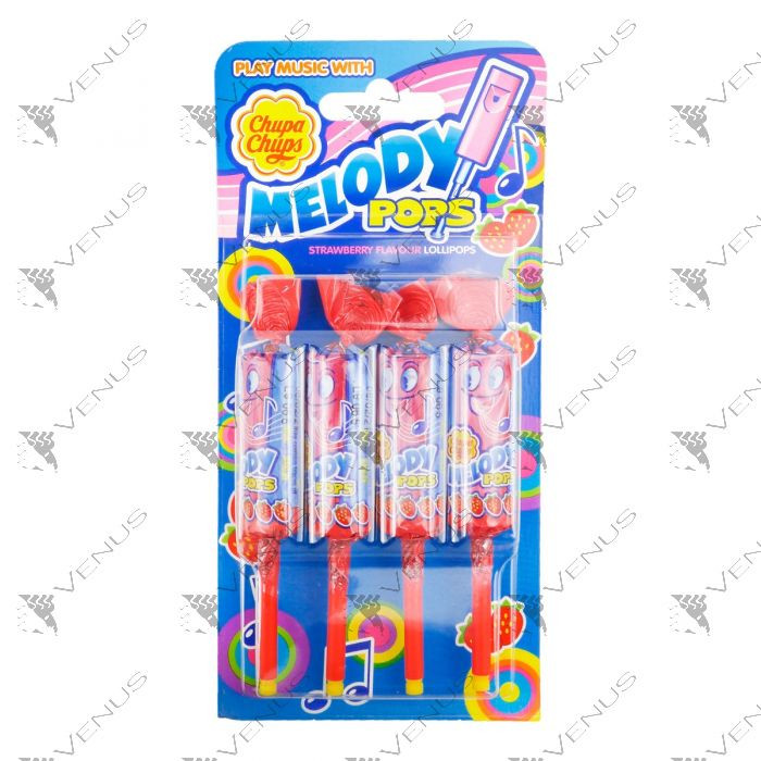 Chupa Chups Melody Lollypops - 60g (Imported from UK)