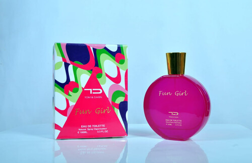 Tom & Darin Fun Girl Eau De Toilette Natural Spray - 100ml (India)