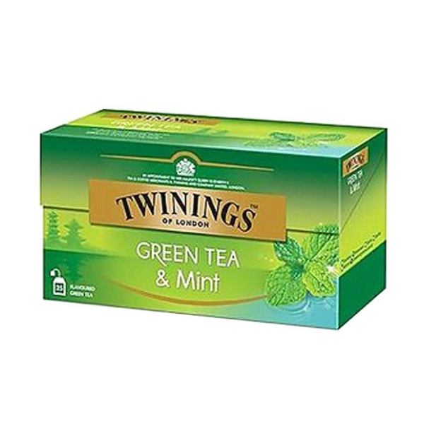Twinings Green Tea & Mint - 25 Bags (U.K)