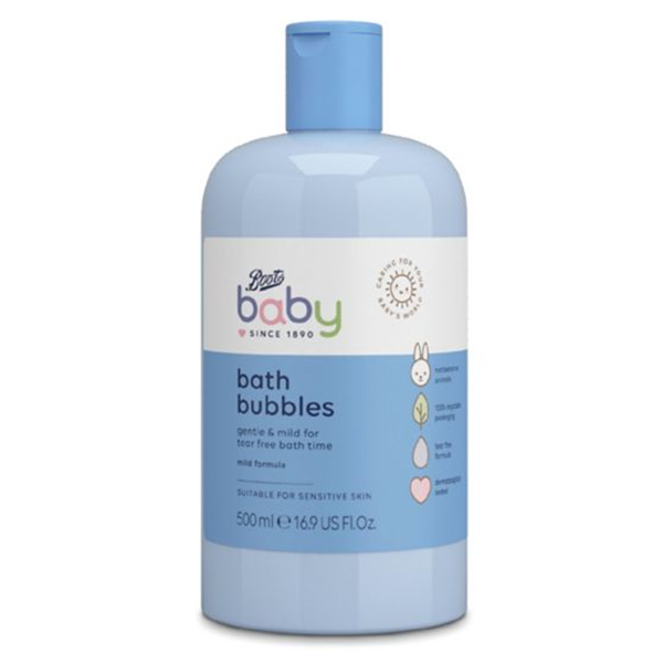 Boots Baby Bath Bubbles - 500ml (UK)