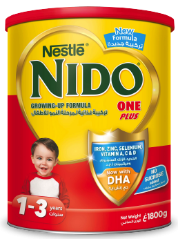 Nestle Nido 1 Plus Baby Milk 1 to 3 Years 1800g (U.A.E)