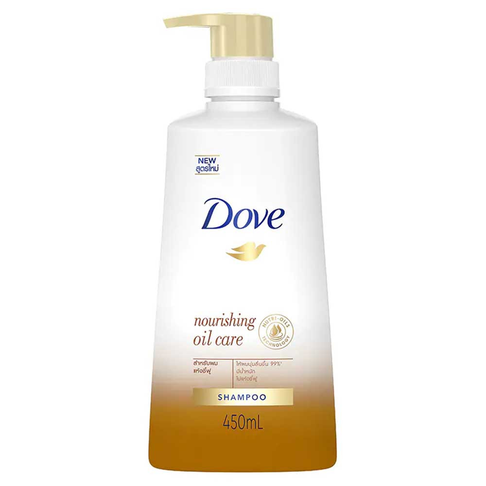 Dove Nourishing Oil Care Shampoo - 450ml (Thailand)