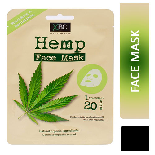 XBC Hemp Face Mask - 1 Sheet