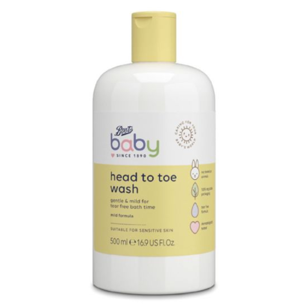 Boots Baby Head To Toe Wash - 500ml (UK)