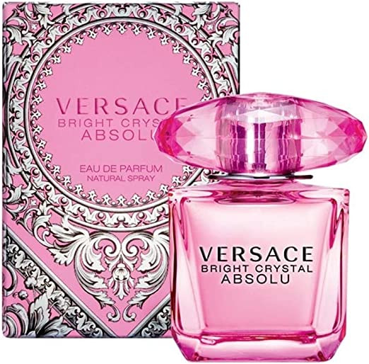 Versace Bright Crystal Absolu Eau De Parfum Natural Spray - 90ml (Italy)