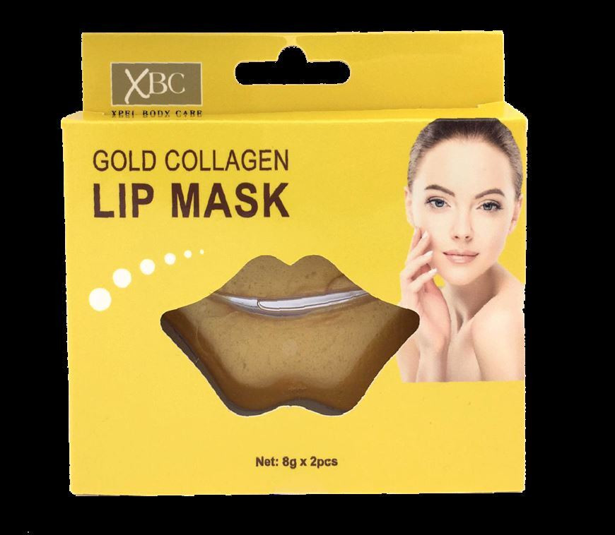 XBC Gold Collagen Lip Mask (2pcs) - 8g