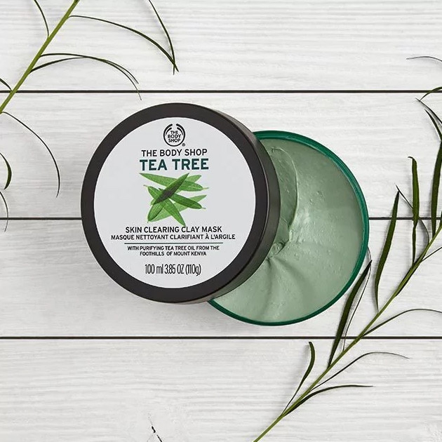 The Body Shop Tea Tree Skin Clearing Clay Face Mask - 111g (U.K)
