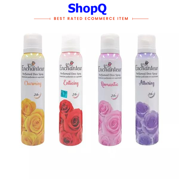 ENCHANTEUR Perfumed Deo Spray – 150ml (INDONESIA)