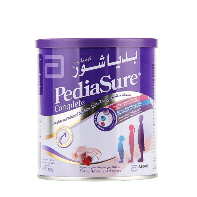 Pediasure Vanilla Powder Baby Milk 1-10 Years 400G- (Imported from Dubai)