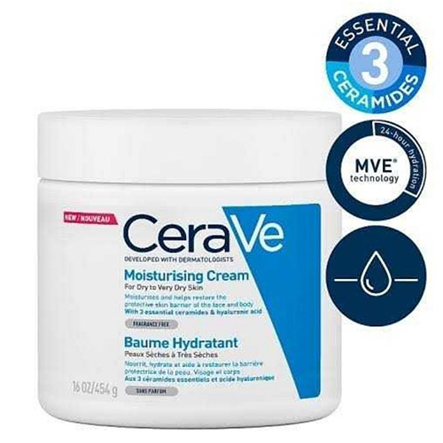 CeraVe Moisturising Cream for Dry Skin - 340g (France)