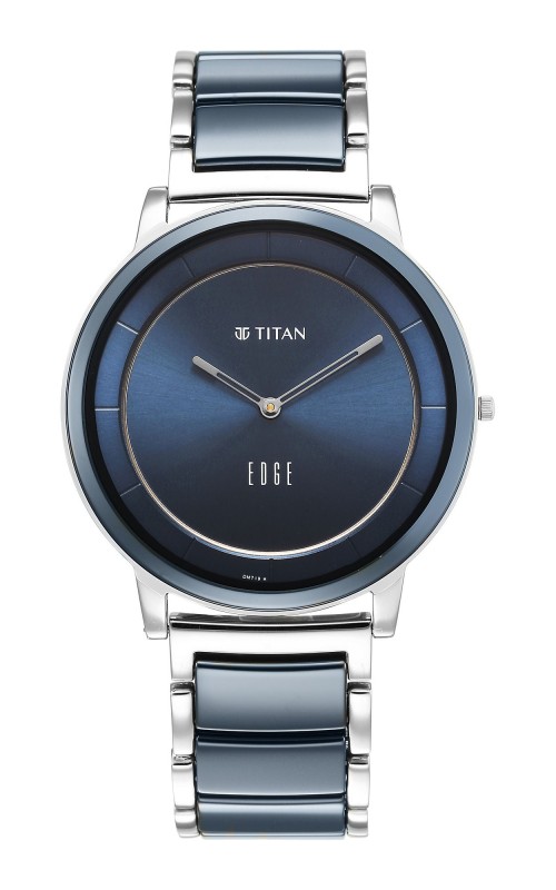Titan 1878KD02 Blue Dial Chain Bracelet Watch for Male