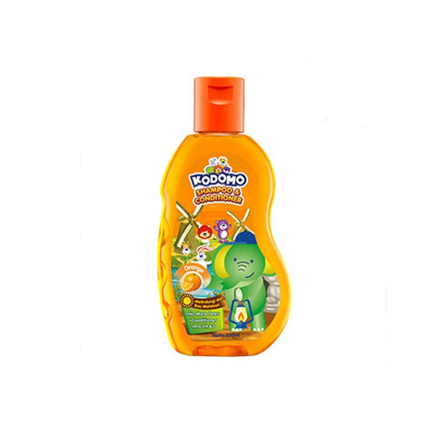 Kodomo Baby Shampoo & Conditioner Orange - 200ml (Indonesia)
