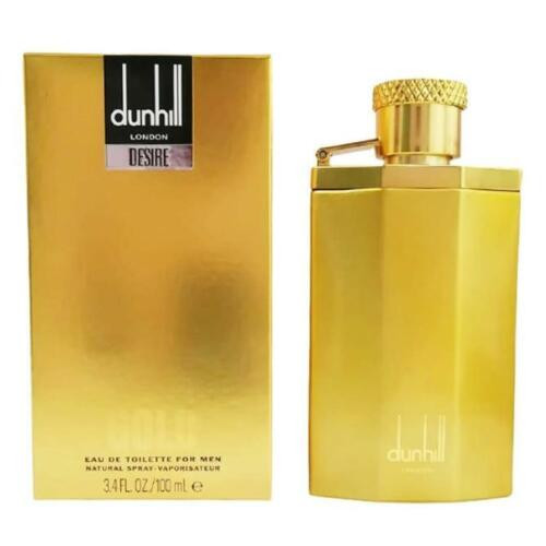 Dunhill London Desire Gold Eau De Toilette Spray for Men - 100ml (USA)