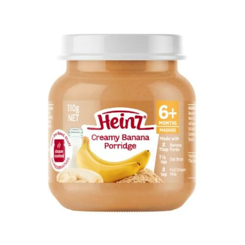 Heinz Creamy Banana Porridge 6+Months - 110g (Australia)