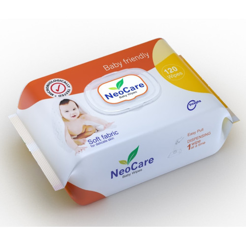 NeoCare Baby Wipes Soft Fabric - 120pcs (BD)