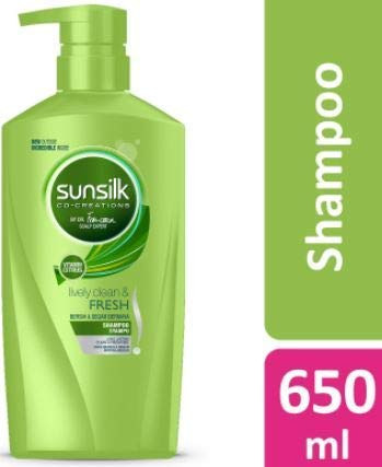 Sunsilk Lively Clean & Fresh Shampoo - 650ml (Thailand)