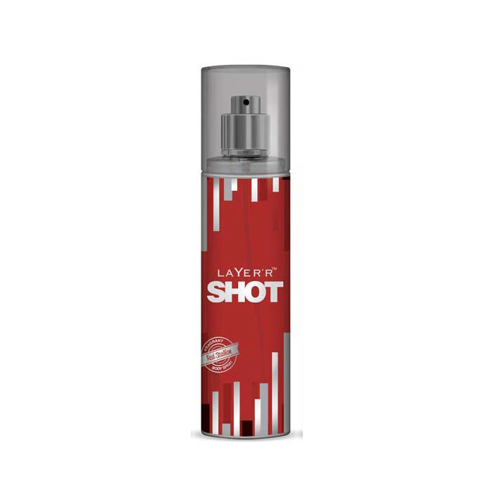 Layer'r Shot Red Stallion Body Spray - 135ml (India)