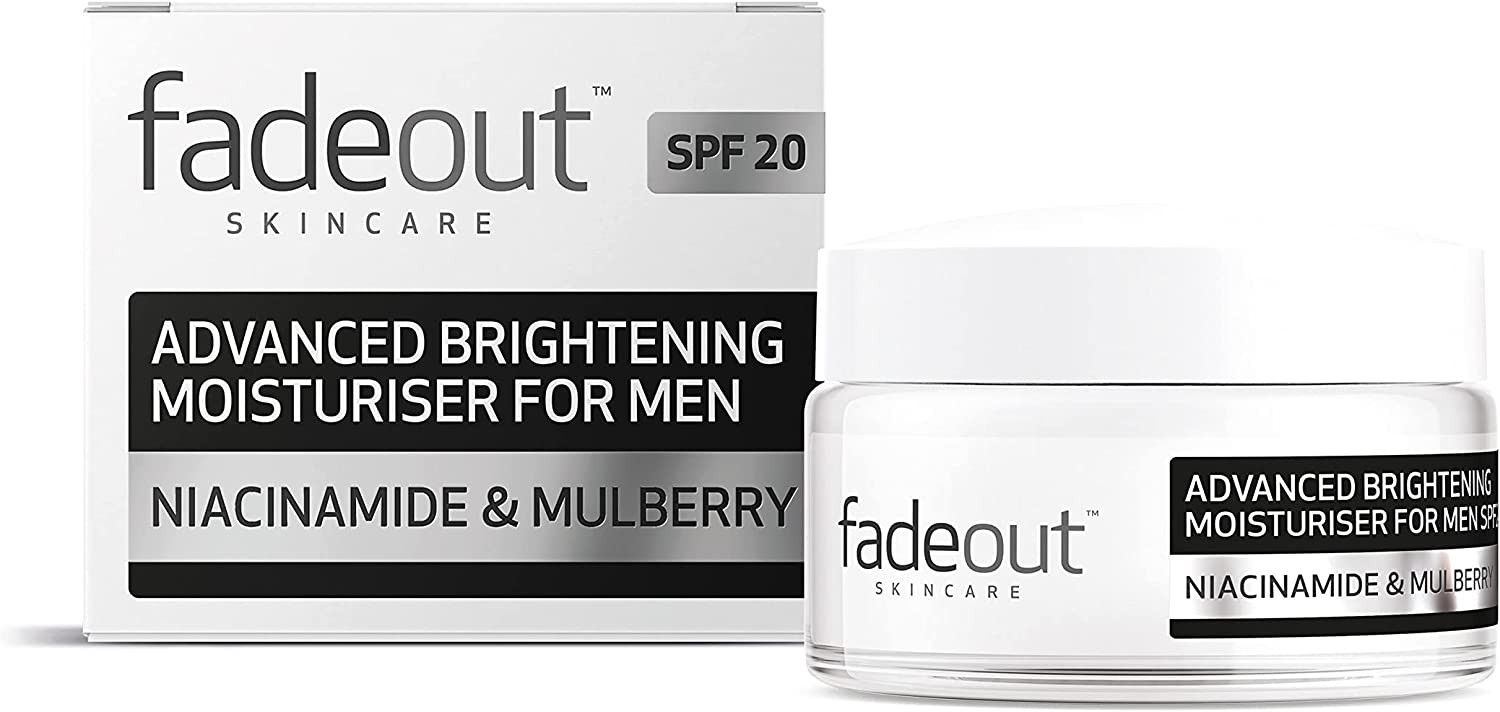 Fadeout Advanced Whitening Moisturiser For Men SPF20 - 50ml