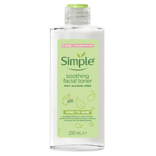 Simple Kind to Skin Soothing Facial Toner - 200ml (Poland)