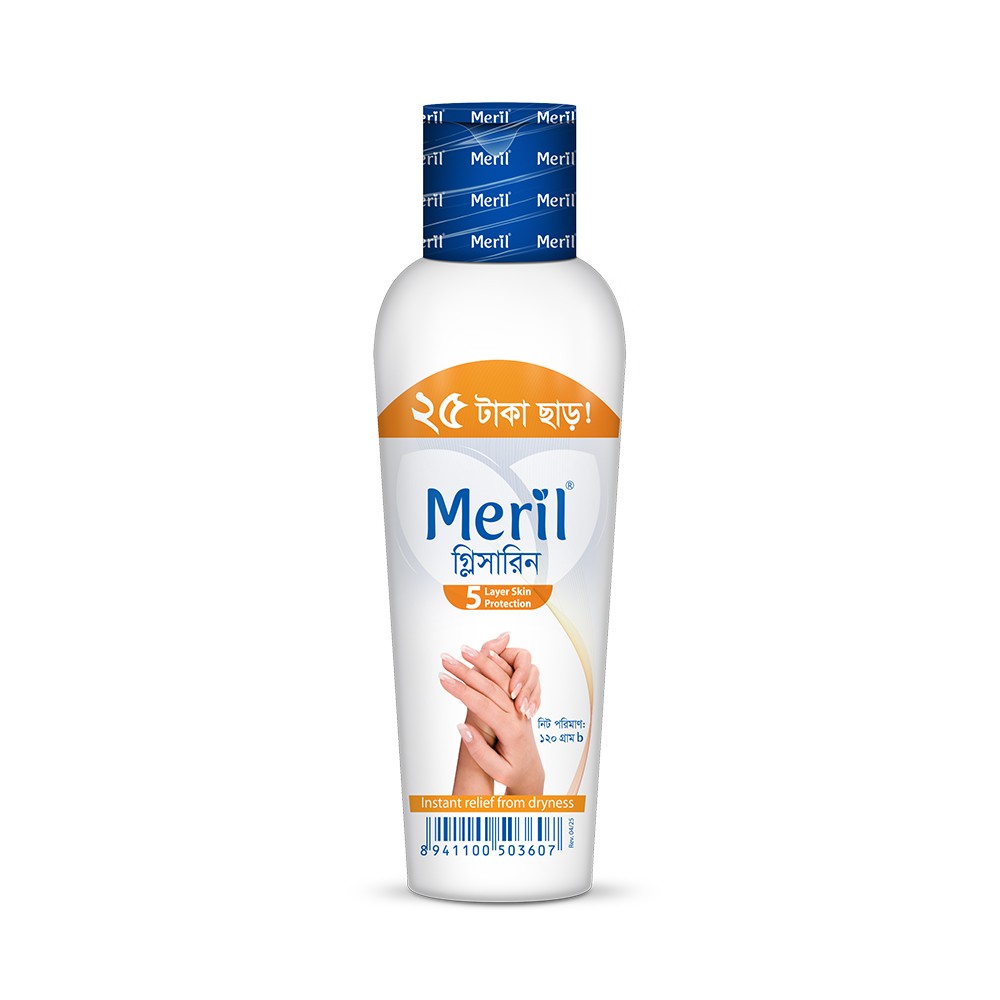 Buy 1 Meril Glycerine 120 gm and Get 25 Taka Off