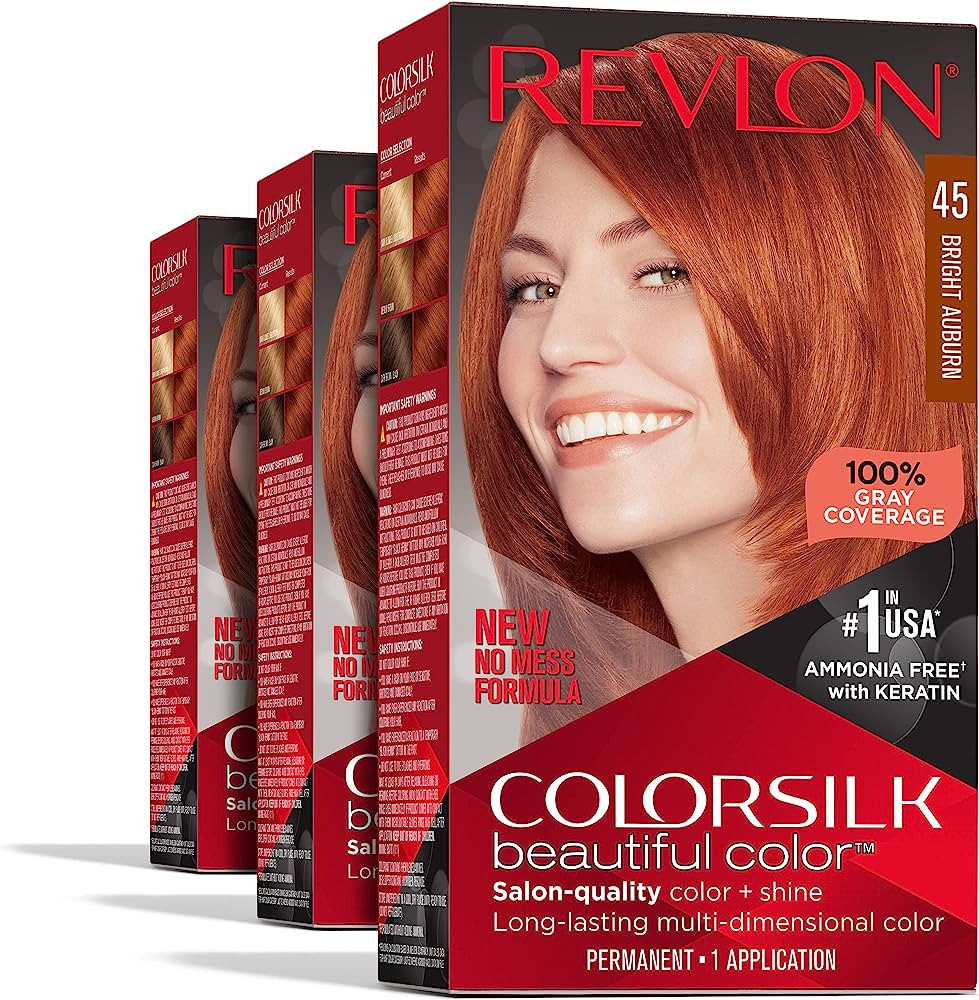 Revlon Colorsilk Beautiful Hair Color - All number  Bright Auburn (USA)