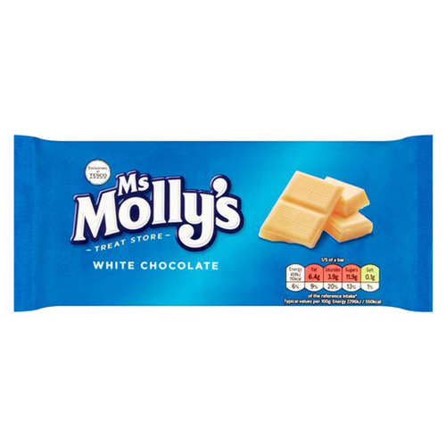 Mollys White Chocolate - 100g