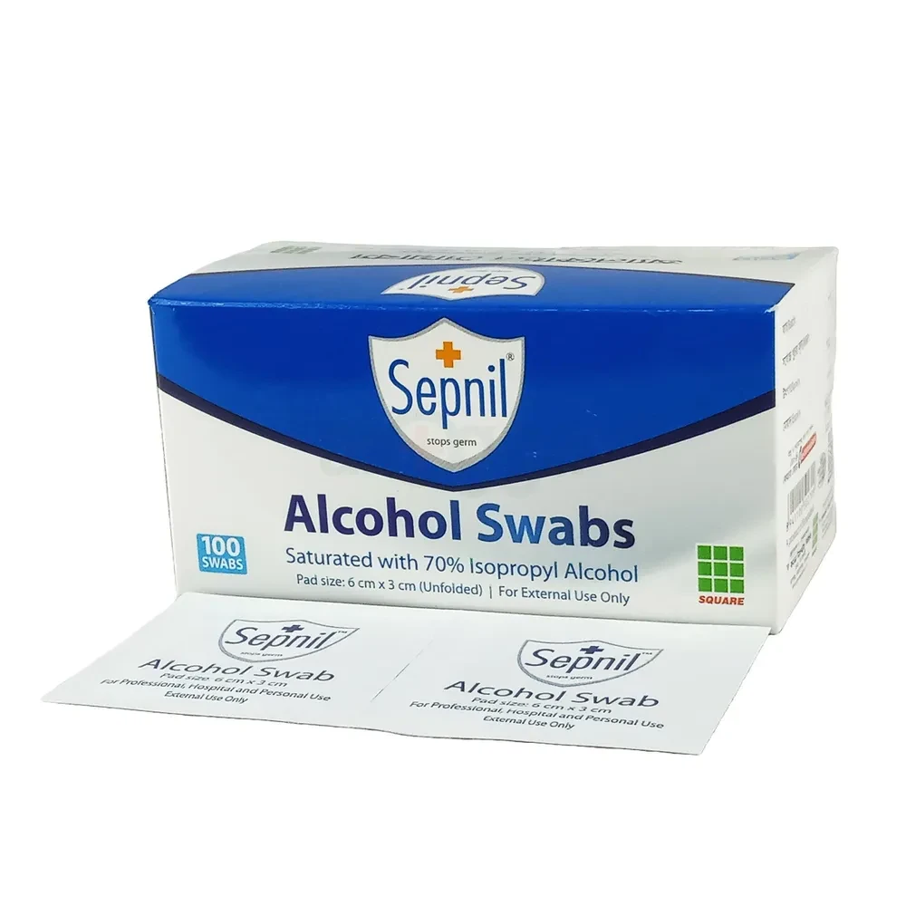Sepnil Alcohol Swab 100 pcs