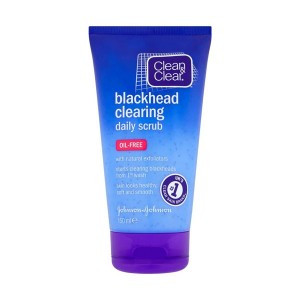Clean & Clear Blackhead Clearing Daily Scrub 150ml (France)