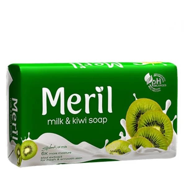 Meril Milk And Kiwi Soap Bar 75gm