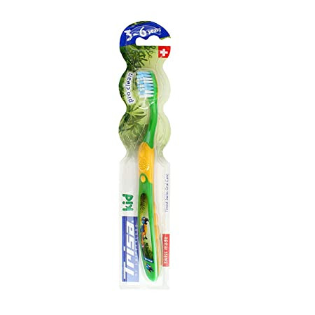 Trisa Kid Pro Clean Toothbrush (3 To 6 Years) - (Switzerland)