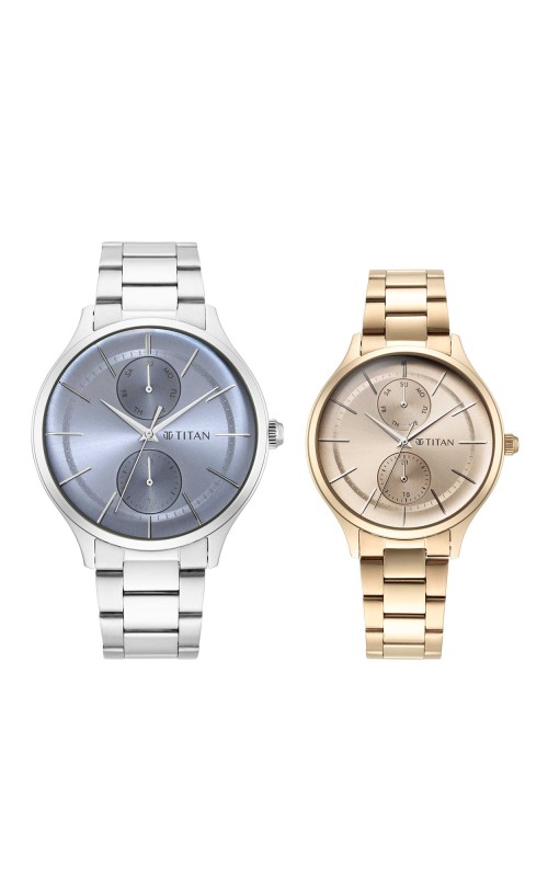 Titan 9400494204KM01 Chain Bracelet Watch for Female