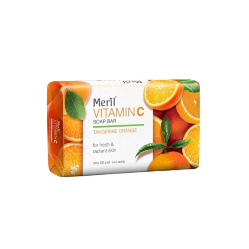 Meril Vitamin C Soap Bar 150 gm(Tangerine Orange )