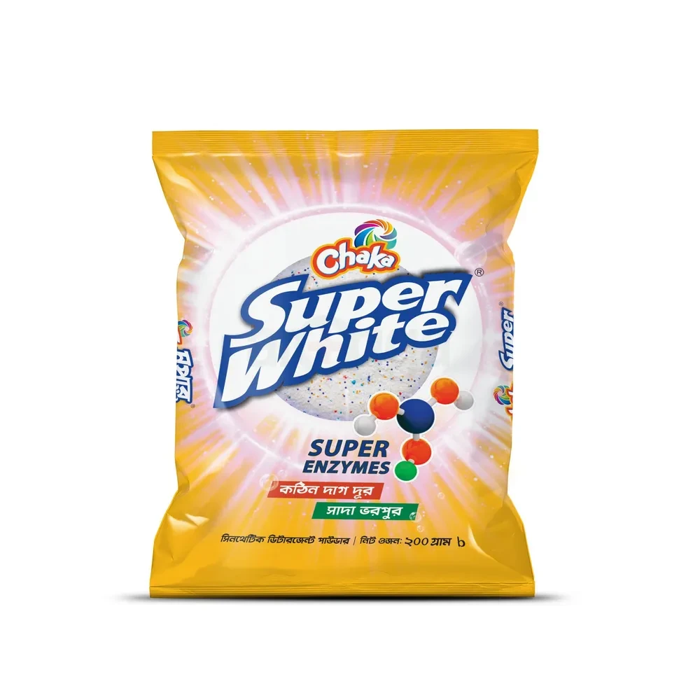 Chaka Super White Premium Detergent Powder 200g